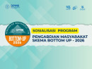 Call For Proposal Program Pengabdian kepada Masyarakat Skema Bottom-Up Tahun 2026 