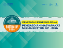 Penetapan Penerima Dana Program Pengabdian Masyarakat Skema Bottom-Up Tahun 2026